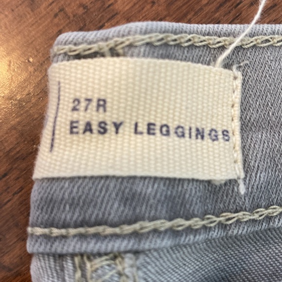 Gap Easy Leggings Jeans 27R Gray - Picture 2 of 2